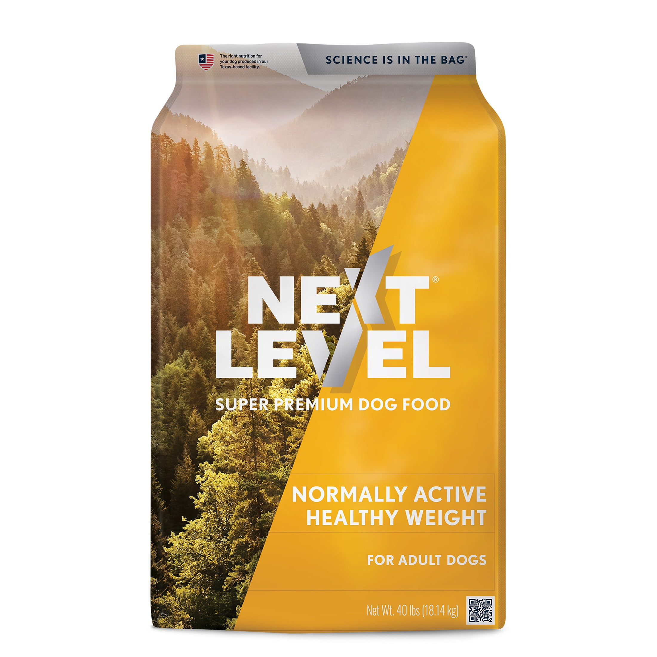Next Level Normally Active Healthy Weight Dry Dog Food, 40 lb Bag