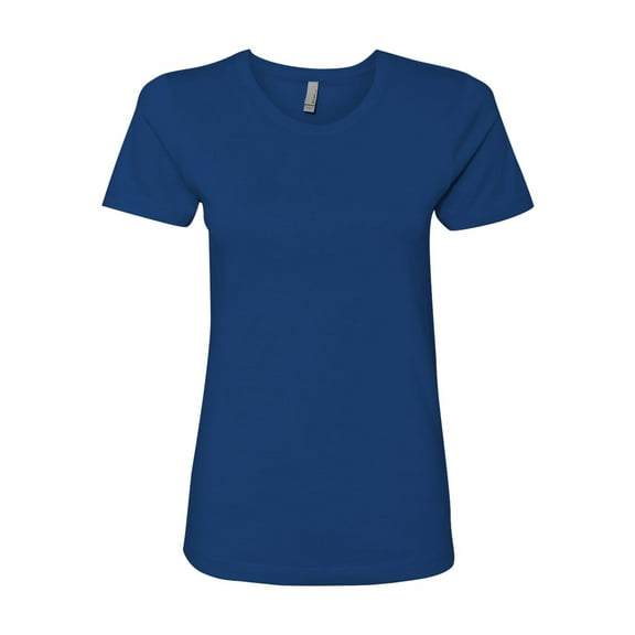 Next Level - Plain T Shirt for Women - Short Sleeve Women Shirts - Womens Royal Blue Shirts - Value Basic Daily Plain Tee