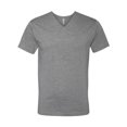 thumbnail image 1 of Next Level - Unisex CVC V-Neck T-Shirt - 6240 - Dark Heather Grey - Size: XL, 1 of 3