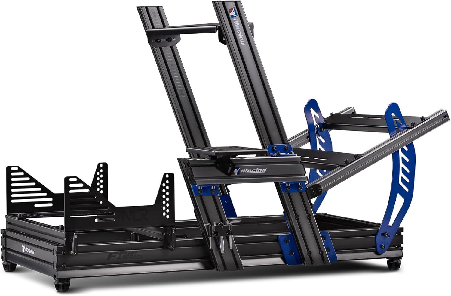 Next Level Racing F-GT Elite Formula and GT Aluminum Profile Simulator Cockpit iRacing Edition (NLR-E012)