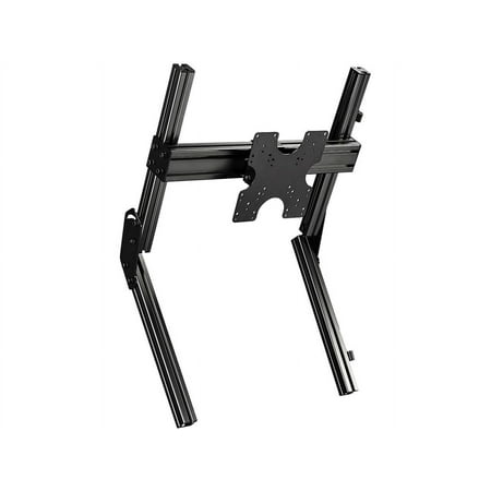 Next Level Racing - Elite Freestanding Overhead / Quad Monitor Stand Add-On, Carbon Grey - Black