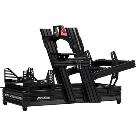 Next Level Racing F-GT Elite 160 Cockpit Side & Front Plate Edition, Black