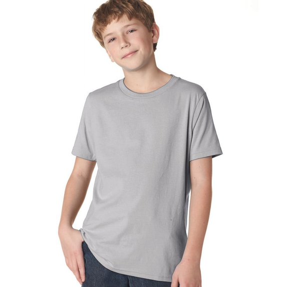 Next Level Boy's Short Sleeve Cotton Crewneck T-Shirt - 3310