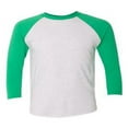thumbnail image 1 of Next Level T-Shirt 6051 Men's Next Level Tri-Blend 3/4-Sleeve Raglan, 1 of 3