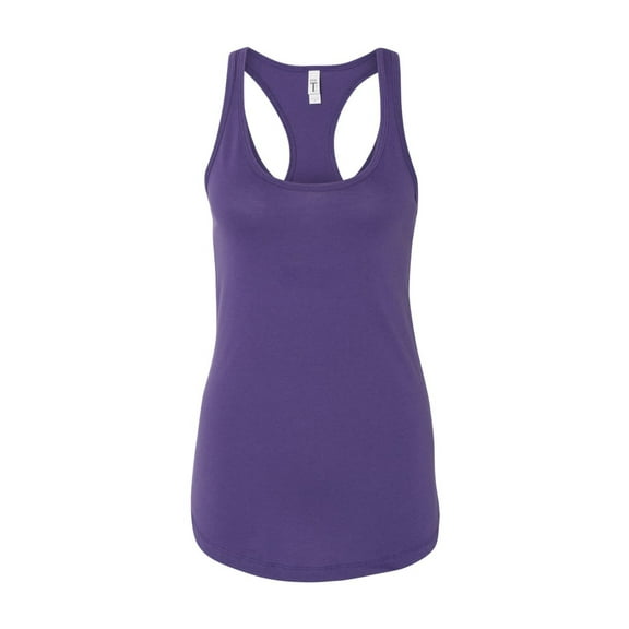 Next Level - Tank Tops for Women - Black Workout Clothes Gym Tops - Racerback Women Tank Tops - Basic Plain Daily Comfortable