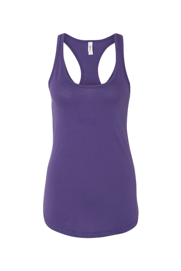 Next Level - Tank Tops for Women - Black Workout Clothes Gym Tops - Racerback Women Tank Tops - Basic Plain Daily Comfortable