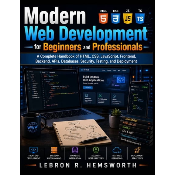 Next Level Technology Modern Web Development for Beginners and Professionals: A Complete Handbook of HTML, CSS, JavaScript, Frontend, Backend,, (Paperback)