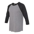 thumbnail image 1 of Next Level - Tri-Blend Three-Quarter Sleeve Baseball Raglan Tee Shirt, 1 of 3