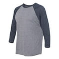 thumbnail image 1 of Next Level - Tri-Blend Three-Quarter Sleeve Baseball Raglan Tee Shirt, 1 of 3