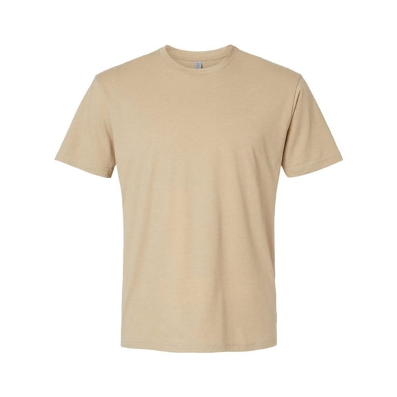 Next Level Unisex CVC Short Sleeve Crew T-Shirt, L, Heather_Tan