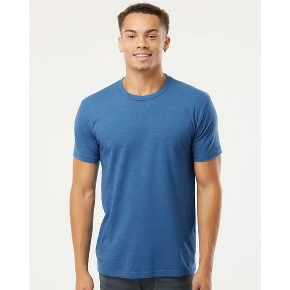 Next Level - Unisex CVC T-Shirt - 6210 - Heather Cool Blue - Size: S