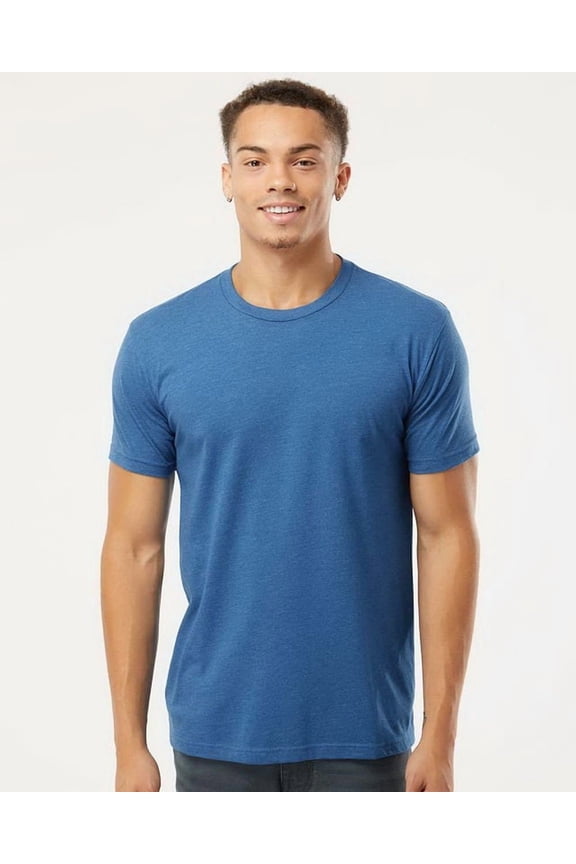 Next Level - Unisex CVC T-Shirt - 6210 - Heather Cool Blue - Size: S