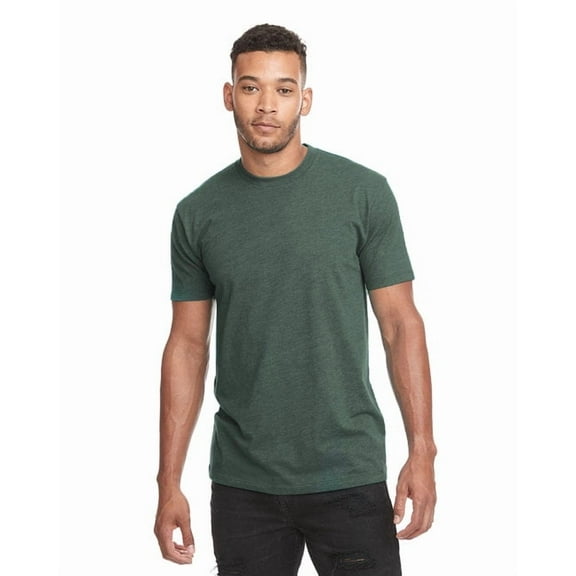Next Level - Unisex CVC T-Shirt - 6210 - Heather Forest Green - Size: L