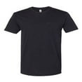 thumbnail image 1 of Next Level - Unisex Cotton Pocket T-Shirt - 3605 - Black - Size: S, 1 of 3