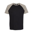 thumbnail image 1 of Next Level - Unisex Cotton Raglan T-Shirt - 3650 - Warm Grey/ Black - Size: M Retired, 1 of 3