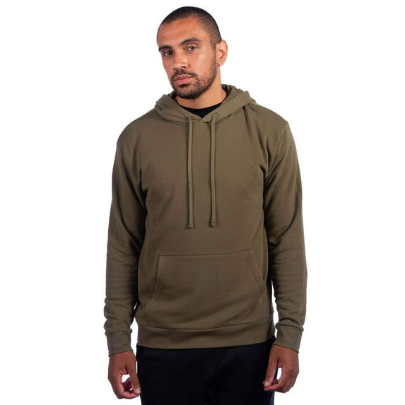 Next Level Unisex Laguna Sueded Hoodie 9304 - Military Green Size M