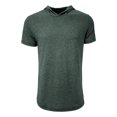 thumbnail image 1 of Next Level Unisex Mock Twist Short Sleeve Hoody T-Shirt XS FOREST GREEN, 1 of 3
