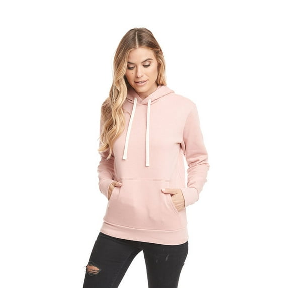 Next Level Unisex Pullover Hood XL Desert Pink