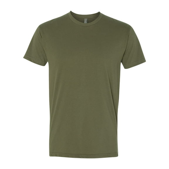 Next Level - Unisex Sueded T-Shirt - 6410 - Military Green - Size: 2XL Retired