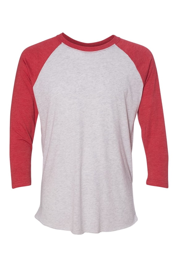 Next Level Unisex Triblend Three-Quarter Sleeve Raglan