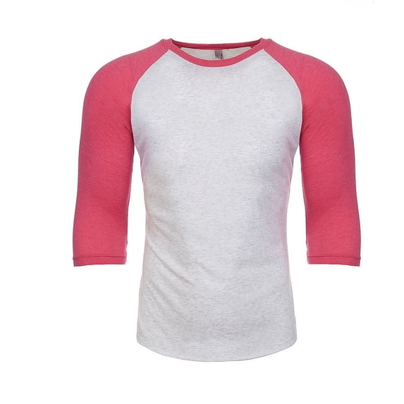 Unisex Triblend Three-Quarter Sleeve Raglan