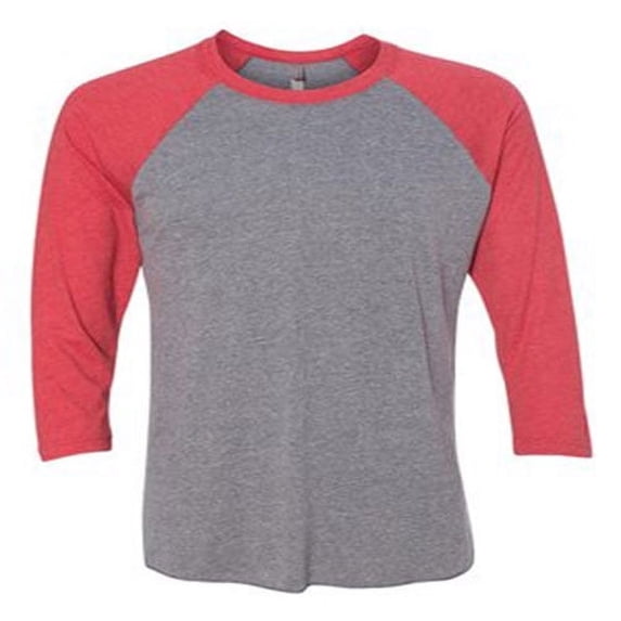 Unisex Triblend Three-Quarter Sleeve Raglan