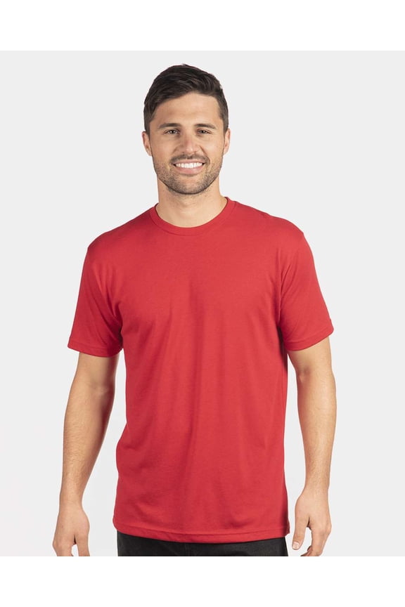Next Level - Unisex Triblend T-Shirt - 6010 - Red - Size: XL