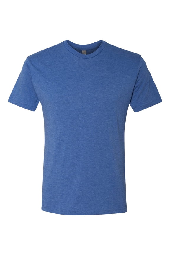Next Level Triblend Short Sleeve Crew, XS, Vintage Royal