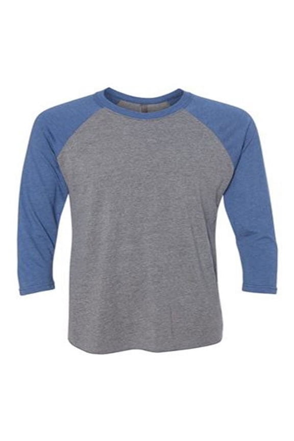 Next Level Unisex Triblend Three-Quarter Sleeve Raglan