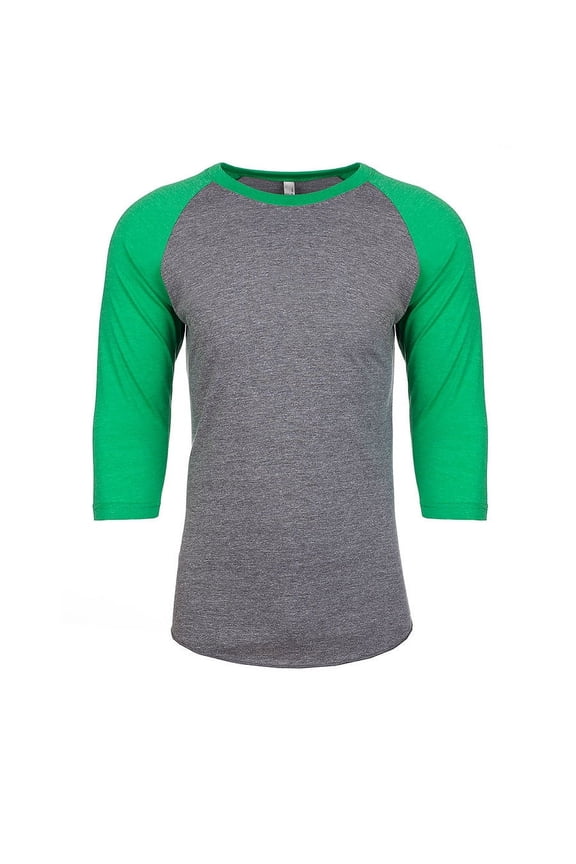 Next Level Unisex Triblend Three-Quarter Sleeve Raglan