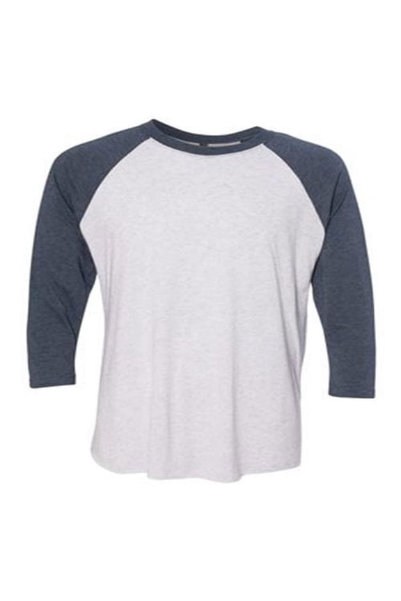 Next Level Unisex Triblend Three-Quarter Sleeve Raglan