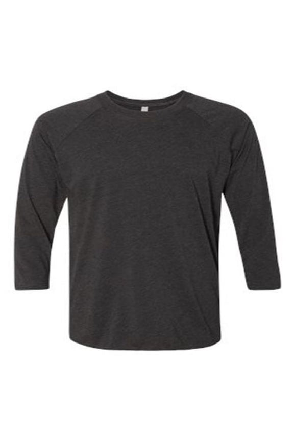 Next Level Unisex Triblend Three-Quarter Sleeve Raglan