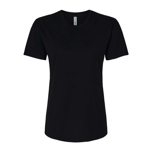 Next Level - Women's CVC Relaxed T-Shirt - 6600 - Black - Size: S Retired