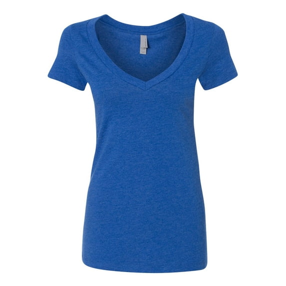 Next Level Women’s CVC Short Sleeve Deep V