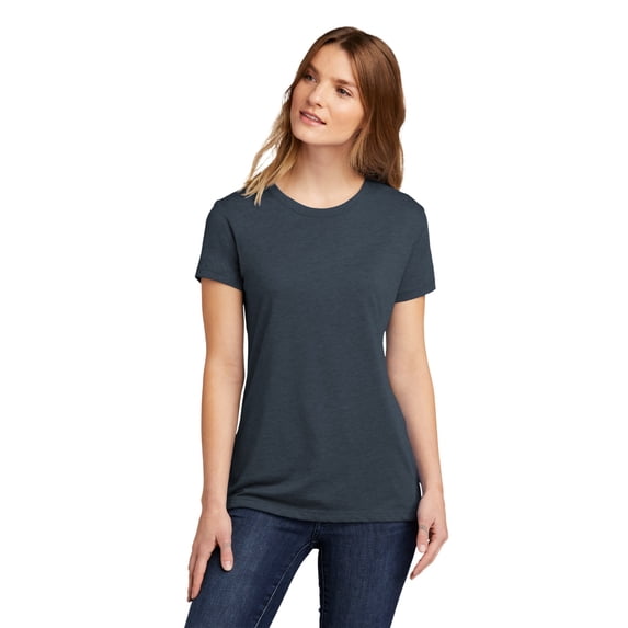 Ladies' CVC T-Shirt - INDIGO - S