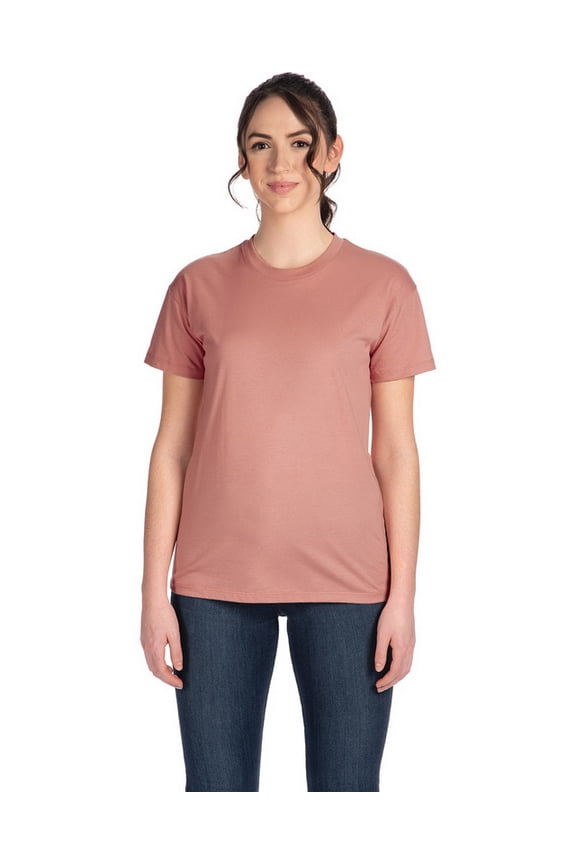 3910 Ladies' Relaxed T-Shirt-Desert Pink-XS