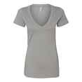 thumbnail image 1 of Next Level Womens CVC Deep V-Neck T-Shirt, 1 of 4