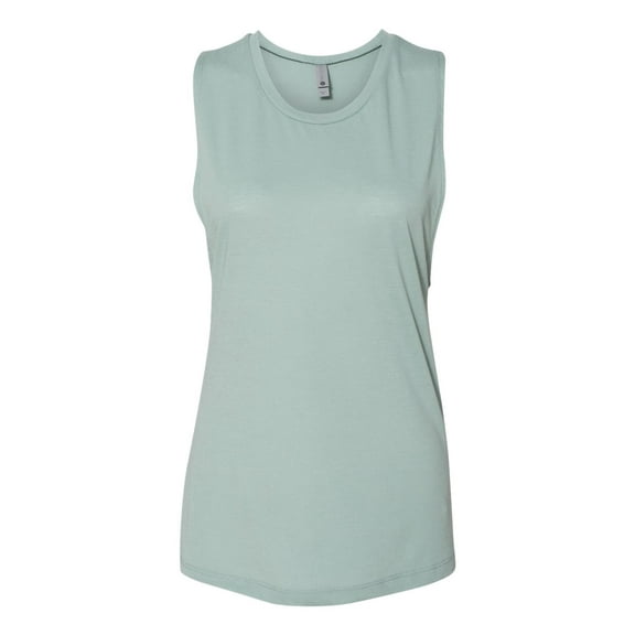 Next Level Women's Festival Muscle Tank. NL5013 - 2XL Stonewash Green