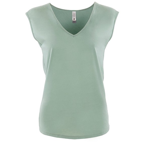 Next Level Women�'s Festival Sleeveless Deep V-Neck T-Shirt