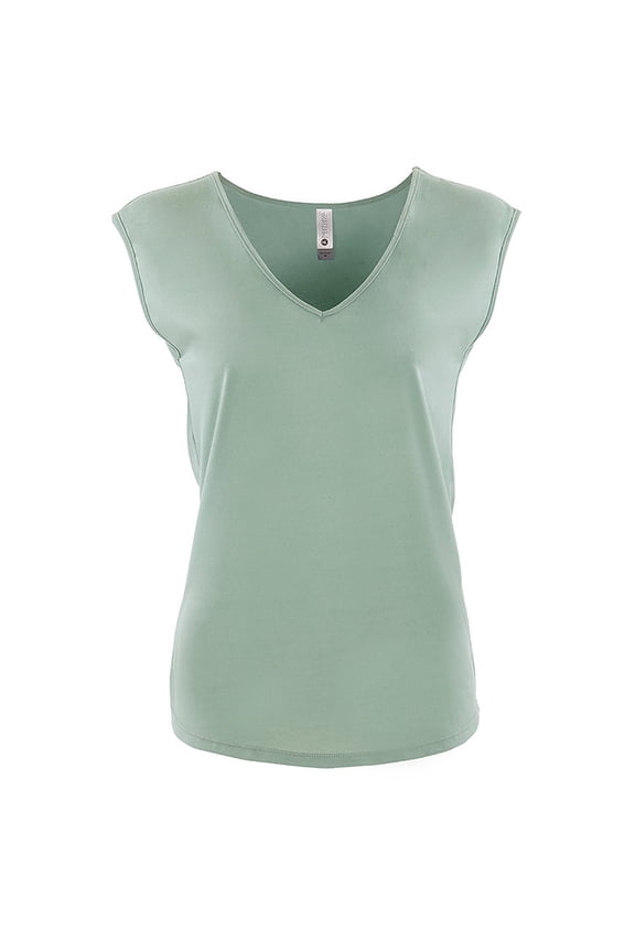 Next Level Women�'s Festival Sleeveless Deep V-Neck T-Shirt