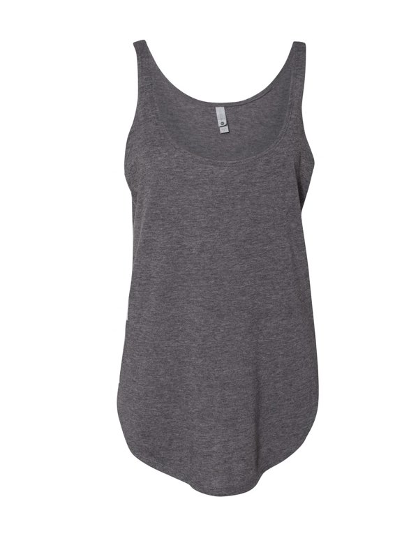 Next Level Womens Festival Tank, M, Charcoal, M, Charcoal