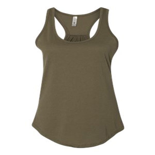 Next Level Women�'s Gathered Racerback Tank