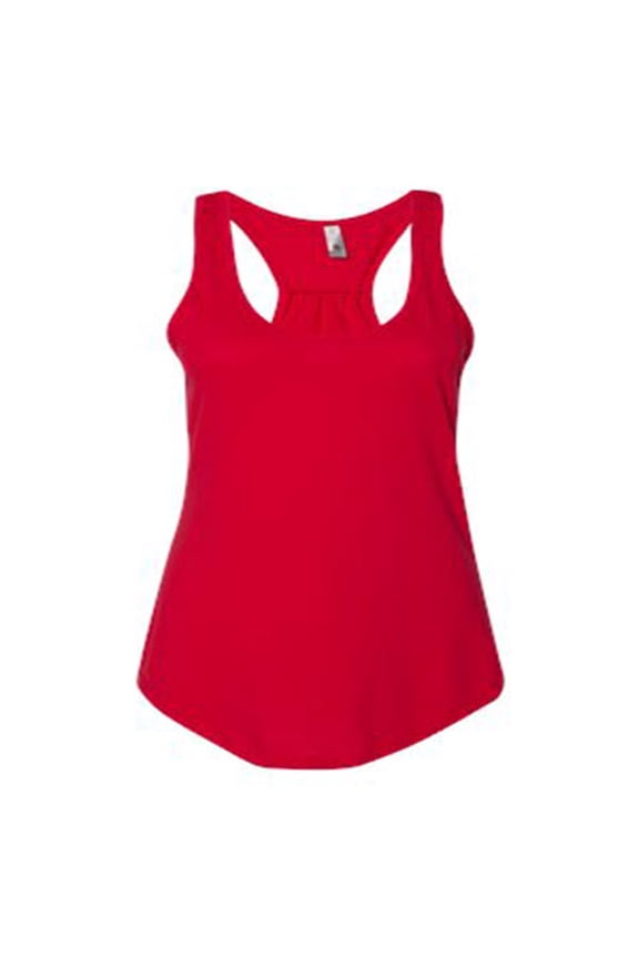 Next Level Women�'s Gathered Racerback Tank