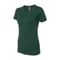 thumbnail image 1 of Next Level - Women’s Cotton T-Shirt - 3900 - Forest Green - Size: S, 1 of 3