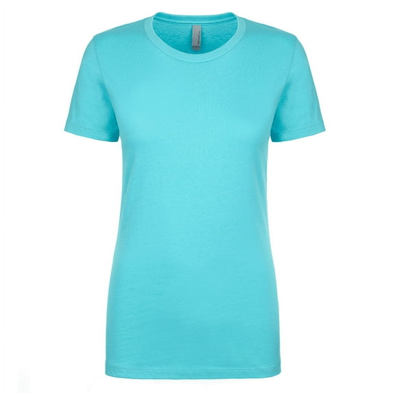 Next Level Womens Cotton Short Sleeve Boyfriend Crew T-Shirt