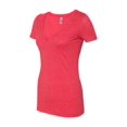 thumbnail image 1 of Next Level Women’s Triblend Short Sleeve Deep V, 1 of 3