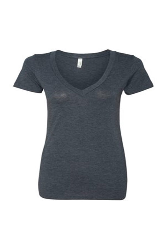 Next Level Women’s Triblend Short Sleeve Deep V