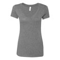 thumbnail image 1 of Next Level Women’s Triblend Short Sleeve Deep V, 1 of 4
