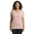 thumbnail image 1 of Next Level Womens Cotton V-Neck T-Shirt, 1 of 2