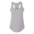 thumbnail image 1 of Next Level Womens Gathered Racerback Tank, 2XL, Heather Grey, 1 of 3